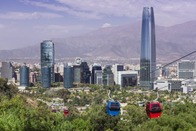 Cable cars Cerro San Cristóbal